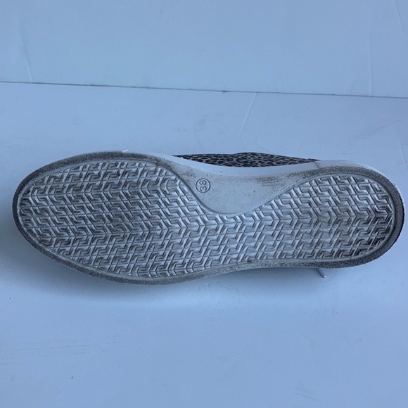 Erin Michael Portugal Topper leopard print lace sneaker retro inspired - Picture 12 of 16